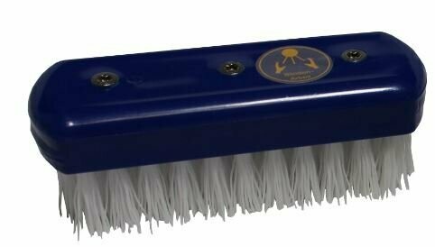 Handwaschbürste Kunststoffkörper, blau, 1 seitig Perlon