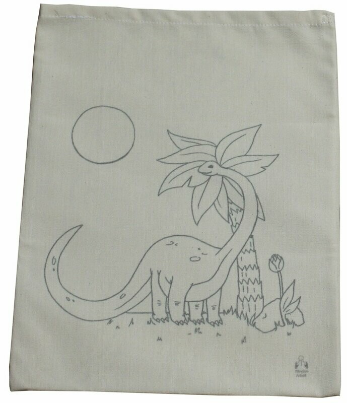 Kinderbeutel mit Motiven zum Ausmalen, ca. 26x37cm Kinderbeutel mit Motiven zum Ausmalen, ca. 26x37cm