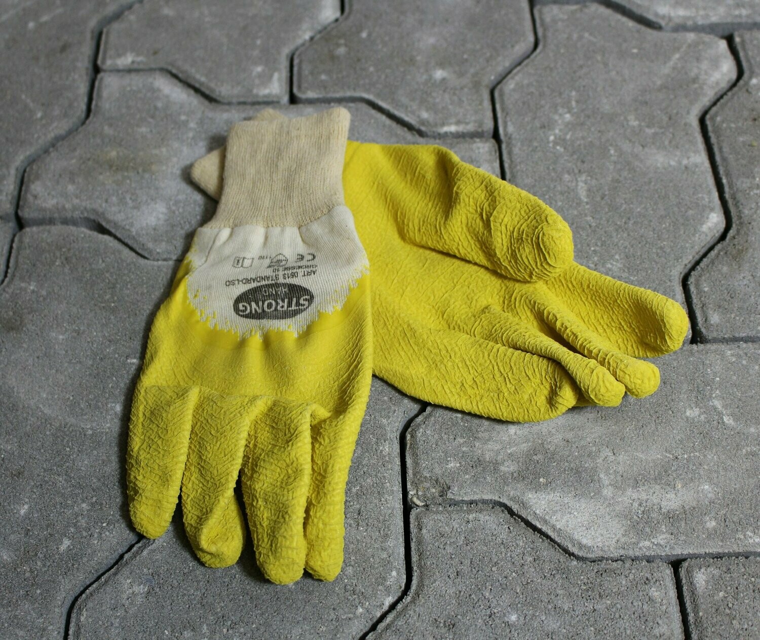 Z Schutzhandschuhe Latex beschichtet 2-fach