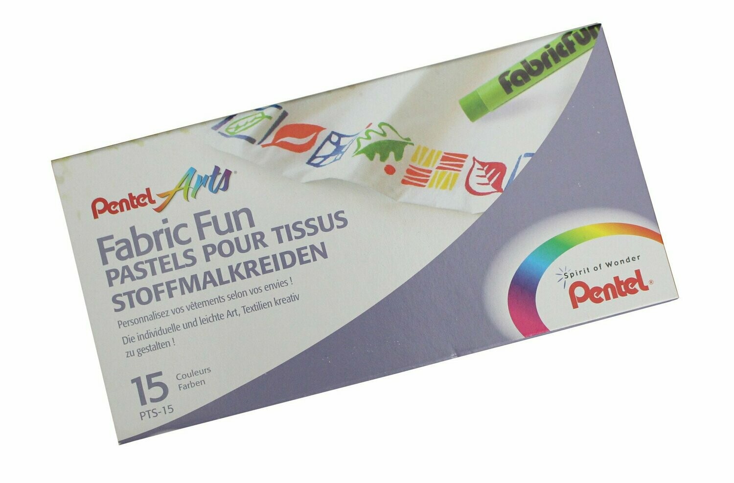 Z Stoffmalstifte, 15 Farben Set