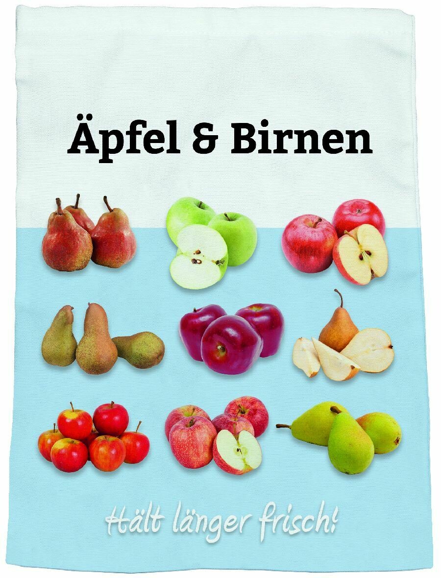 Äpfel & Birnenbeutel, ca. 38 x 29 cm