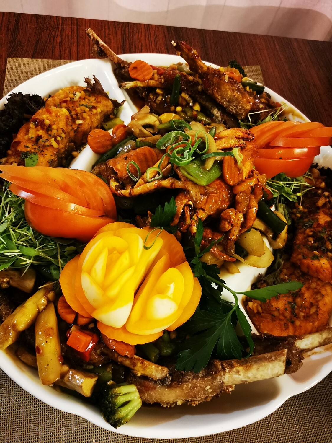 VERSE  KREEFTMENU 1 PERSOON UIT HOMARIUM) (TE BESTELLEN VANAF 2 PERS)