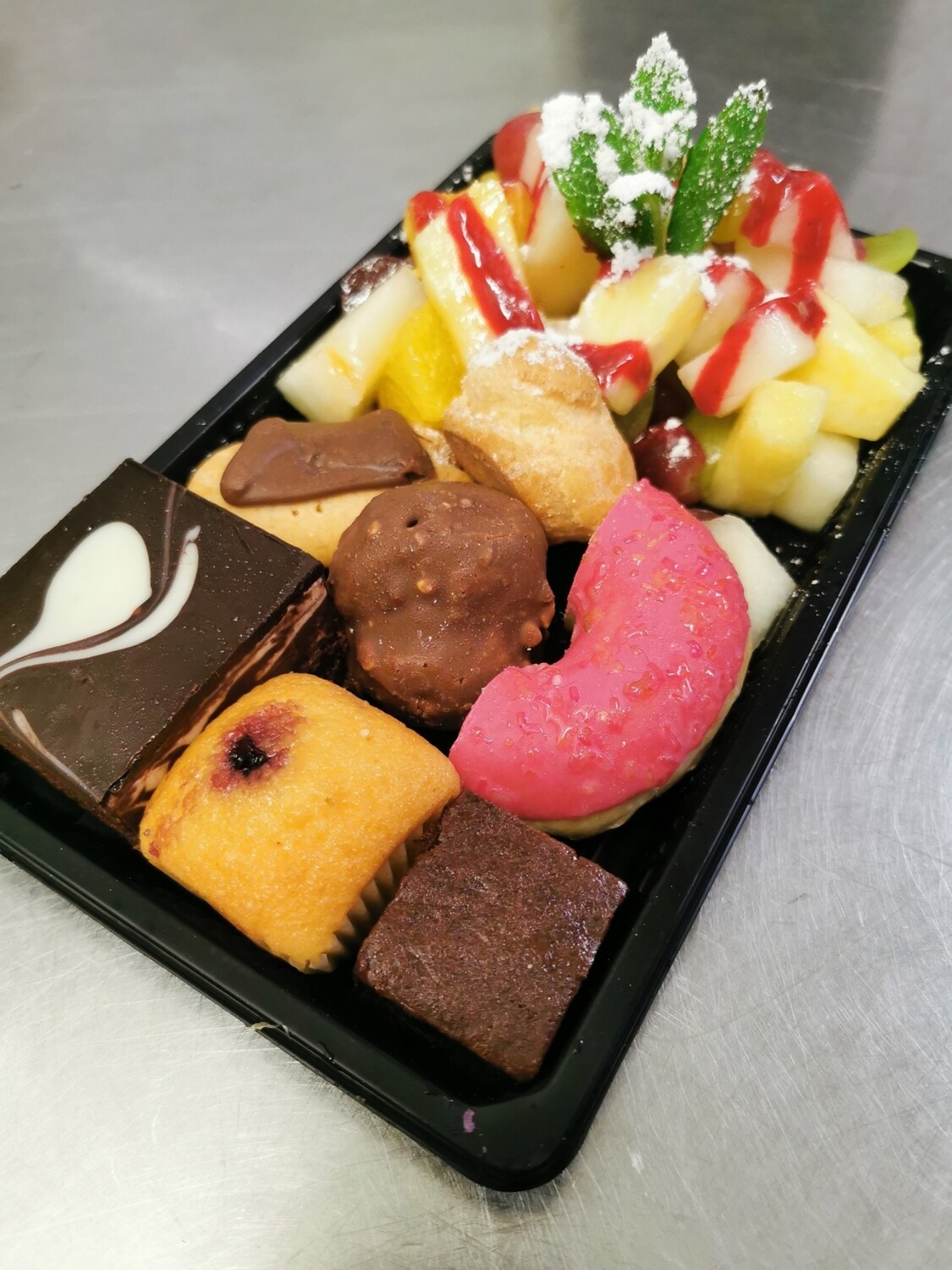 Desserten combo + vers fruit