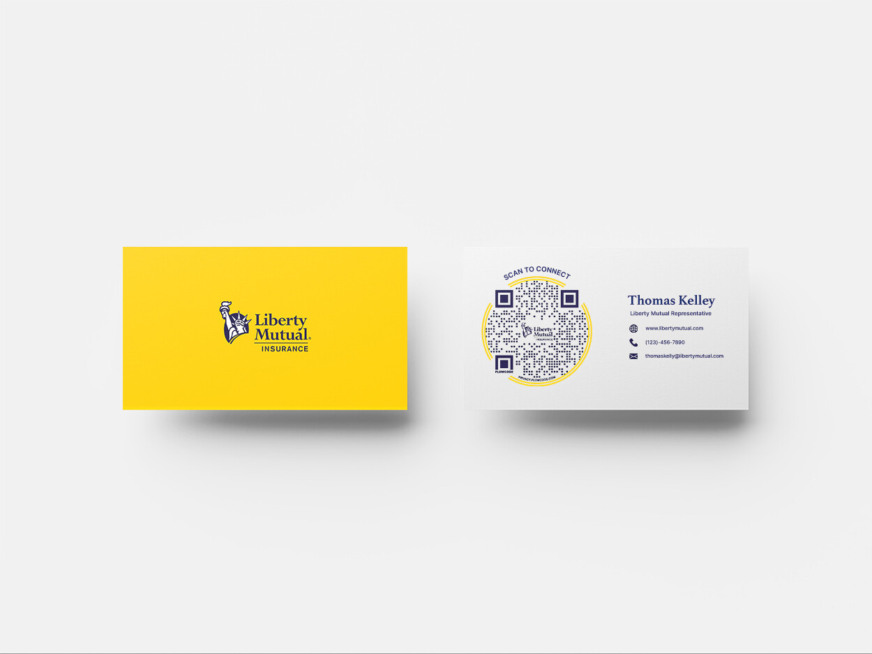 Custom Qr Code Business Cards