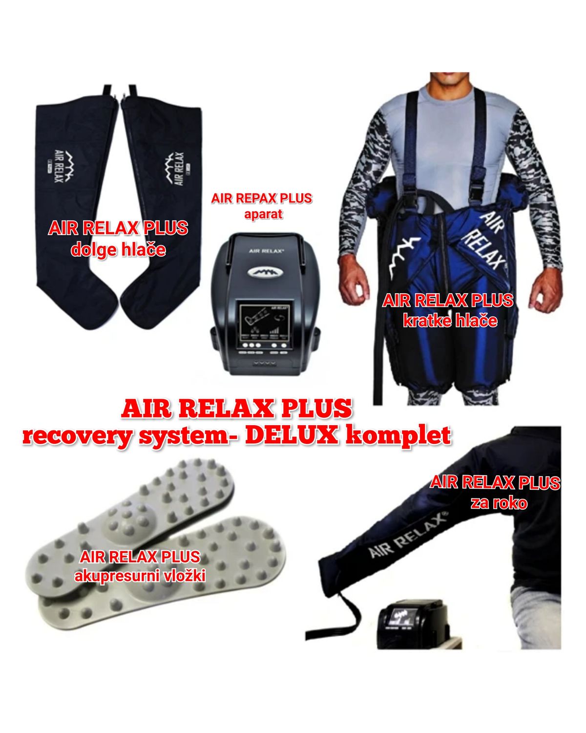 AIR RELAX PLUS 3.0 - DELUX komplet