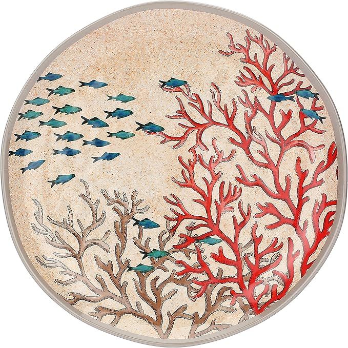 ASSIETTE PLATE 27CM - FONDS MARINS