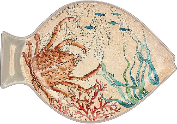 PLAT POISSON 33x23 - FONDS MARINS