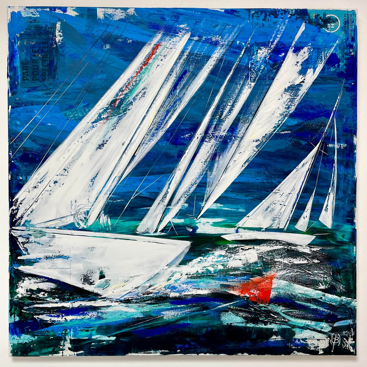 TABLEAU &quot;REGATE BRETONNE&quot; 18/24