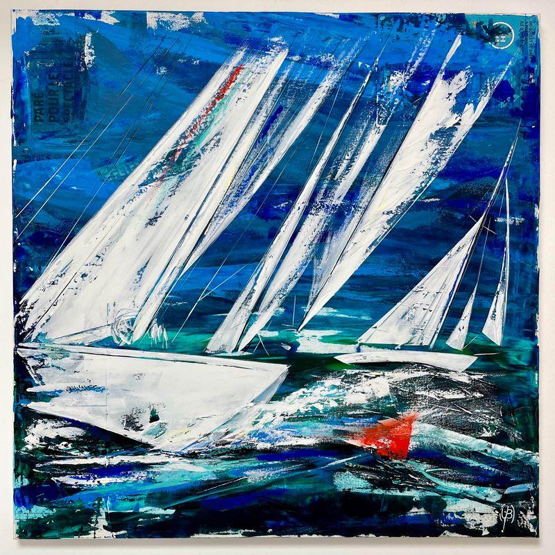 TABLEAU &quot;REGATE BRETONNE&quot; 18/24