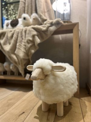 TABOURET MOUTON MOYEN