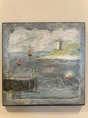 TABLEAU &quot;VUE SUR KERMORVAN&quot;