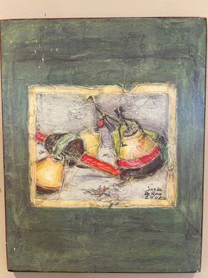 TABLEAU &quot;SUR LE QUAI II&quot;