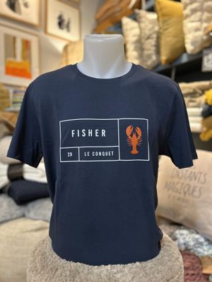 T-SHIRT TOM &quot;FISHER LE CONQUET&quot;