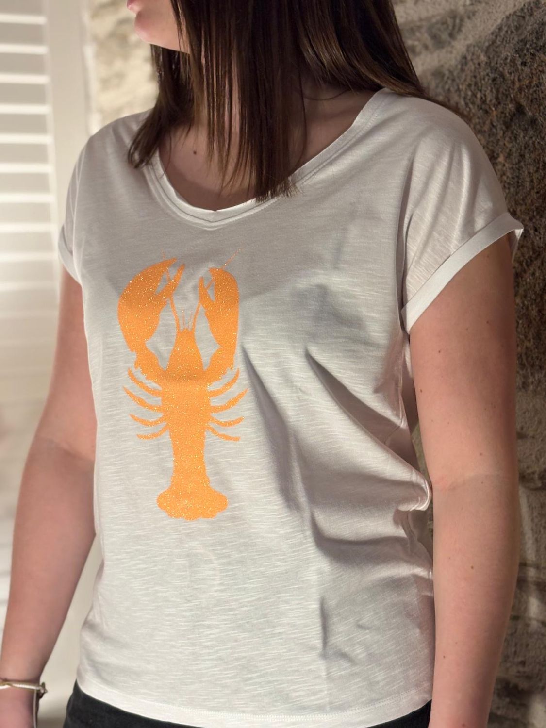 T-SHIRT TAL &quot;HOMARD&quot;
