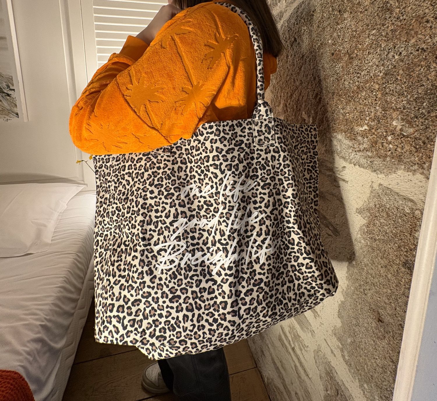 SAC OVERSIZE GRACY LEO &quot;LIFE BREIZH&quot;