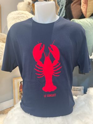 T-SHIRT MIXTE TOM &quot;HOMARD LE CONQUET&quot;