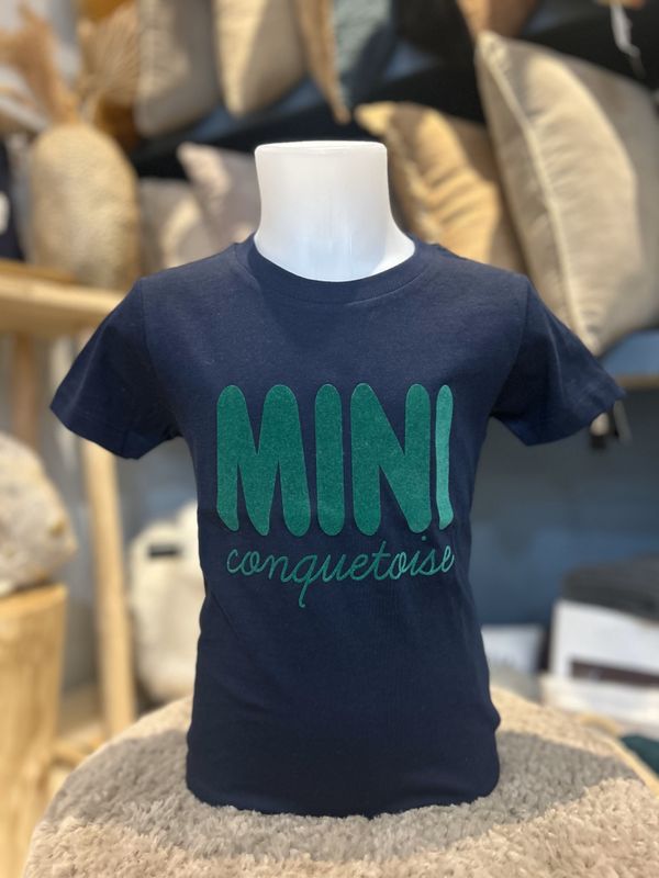 T-SHIRT &quot;MINI CONQUETOISE&quot;