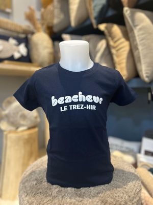 T-SHIRT &quot;BEACHEUR LE TREZ-HIR&quot;
