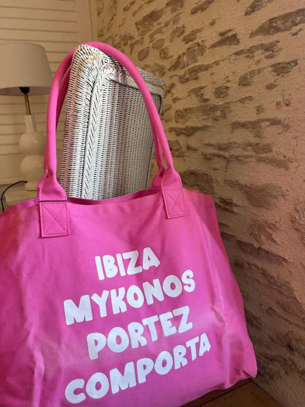 SAC OVERSIZE GRACY ROSE &quot;MYKONOS PORTEZ&quot;