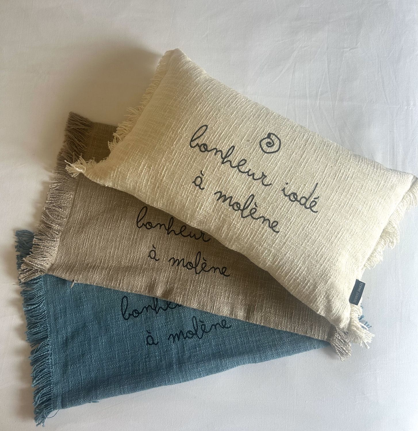COUSSIN SALOME 30X50 &quot;BONHEUR IODE A MOLENE &quot;