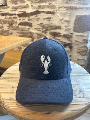 CASQUETTE EPONGE MARINE &quot;HOMARD&quot;