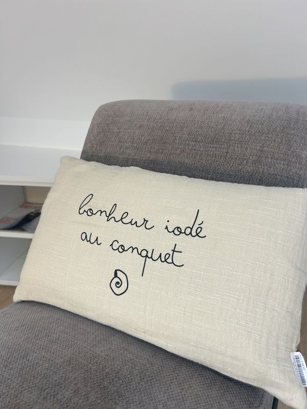 COUSSIN SALOME 30X50 &quot;BONHEUR IODE AU CONQUET&quot;