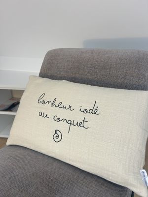 COUSSIN SALOME 30X50 &quot;BONHEUR IODE AU CONQUET&quot;