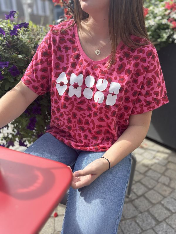 T-SHIRT OVERSIZE "AMOUR"