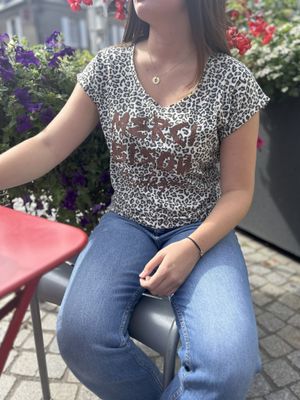 T-SHIRT TAL &quot;MERCI BISOUS&quot;