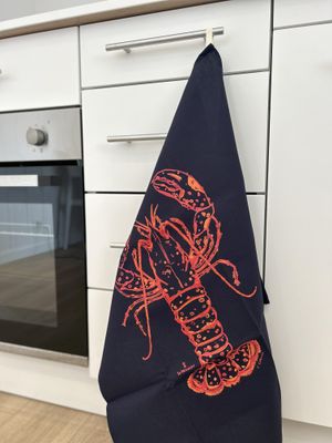 TORCHON &quot;HOMARD&quot;