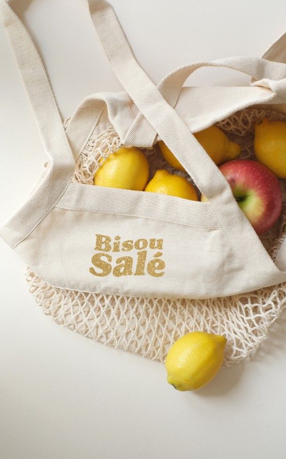 SAC FILET "BISOU SALÉ" SAC FILET "BISOU SALÉ"