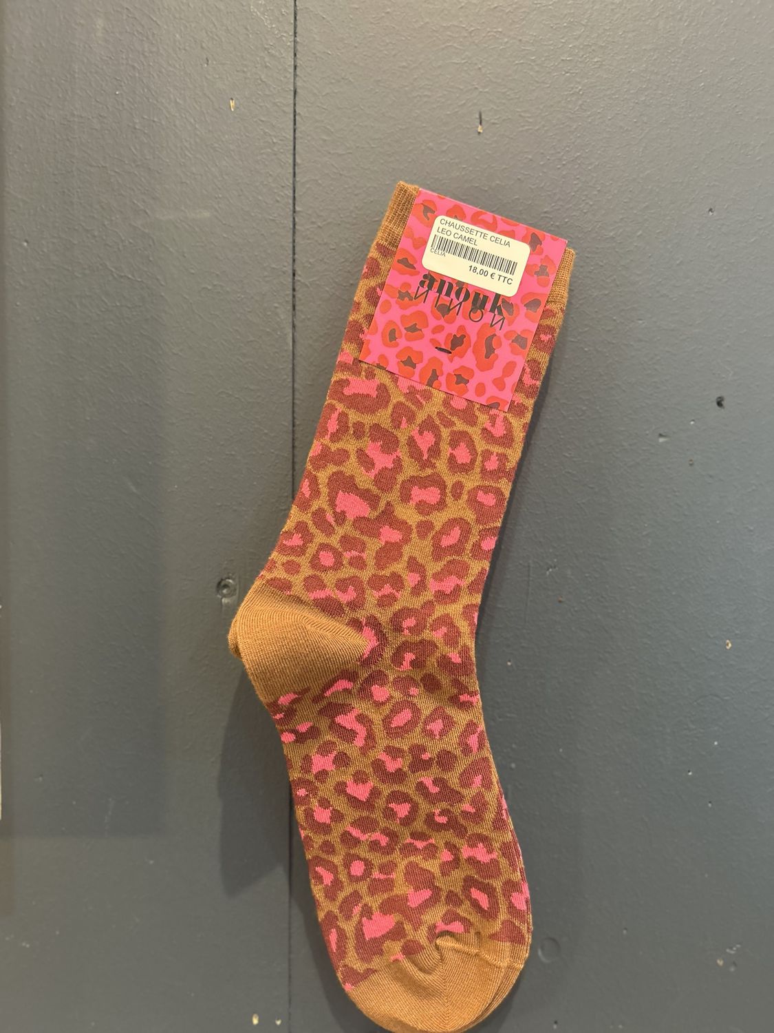 CHAUSSETTES CELIA &quot;LEO CAMEL&quot;