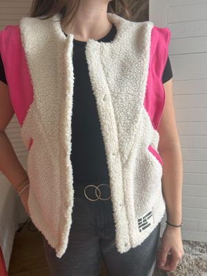 VESTE SANS MANCHES GINO ROSE