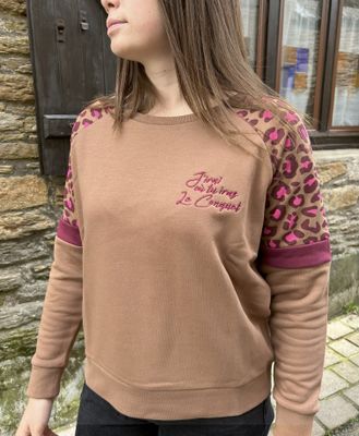 SWEAT SUNSHINE &quot;J&#39;IRAI OU TU IRAS LE CONQUET&quot;
