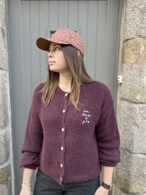 MAILLE GAELLE PRUNE &quot;FROM I LOVE YOU&quot;