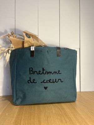 SAC PERSONNALISÉ "BRETONNE DE COEUR"
