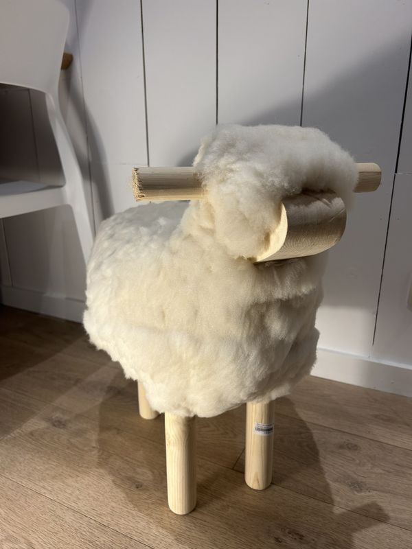 TABOURET MOUTON GM NATUREL TABOURET MOUTON GM NATUREL