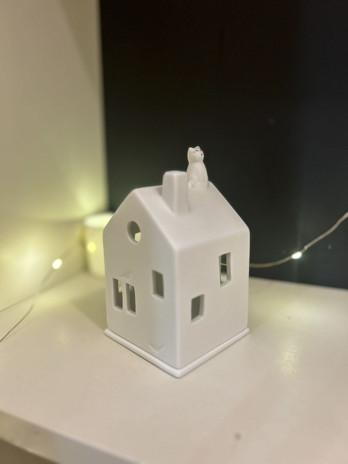 MAISON PHOTOPHORE &quot;CHAT&quot;