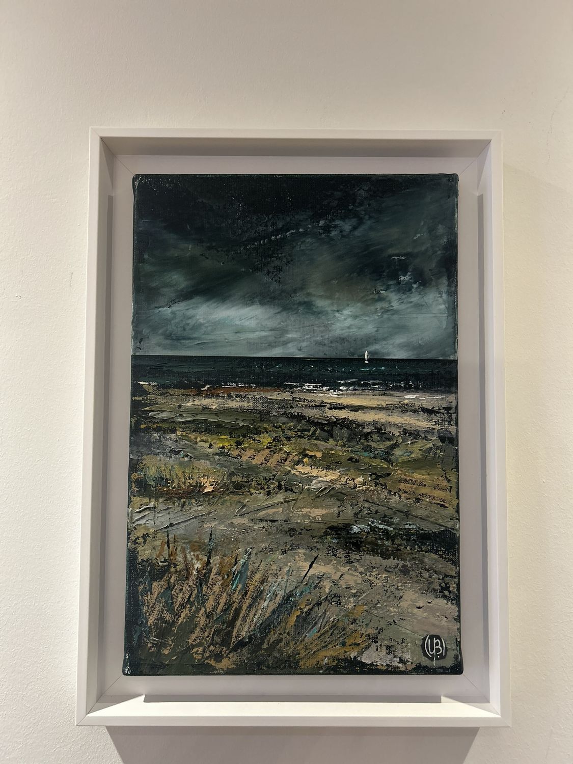 TABLEAU "SOUS UN CIEL BRETON" 27X41 TABLEAU "SOUS UN CIEL BRETON" 27X41