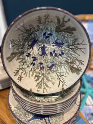 ASSIETTE CREUSE OUESSANT MELAMINE