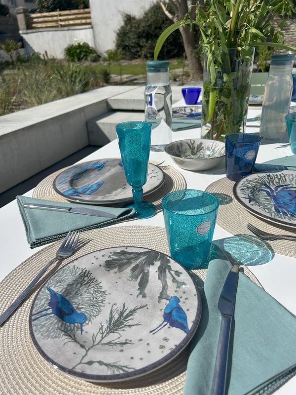 ASSIETTE A DESSERT OUESSANT MELAMINE