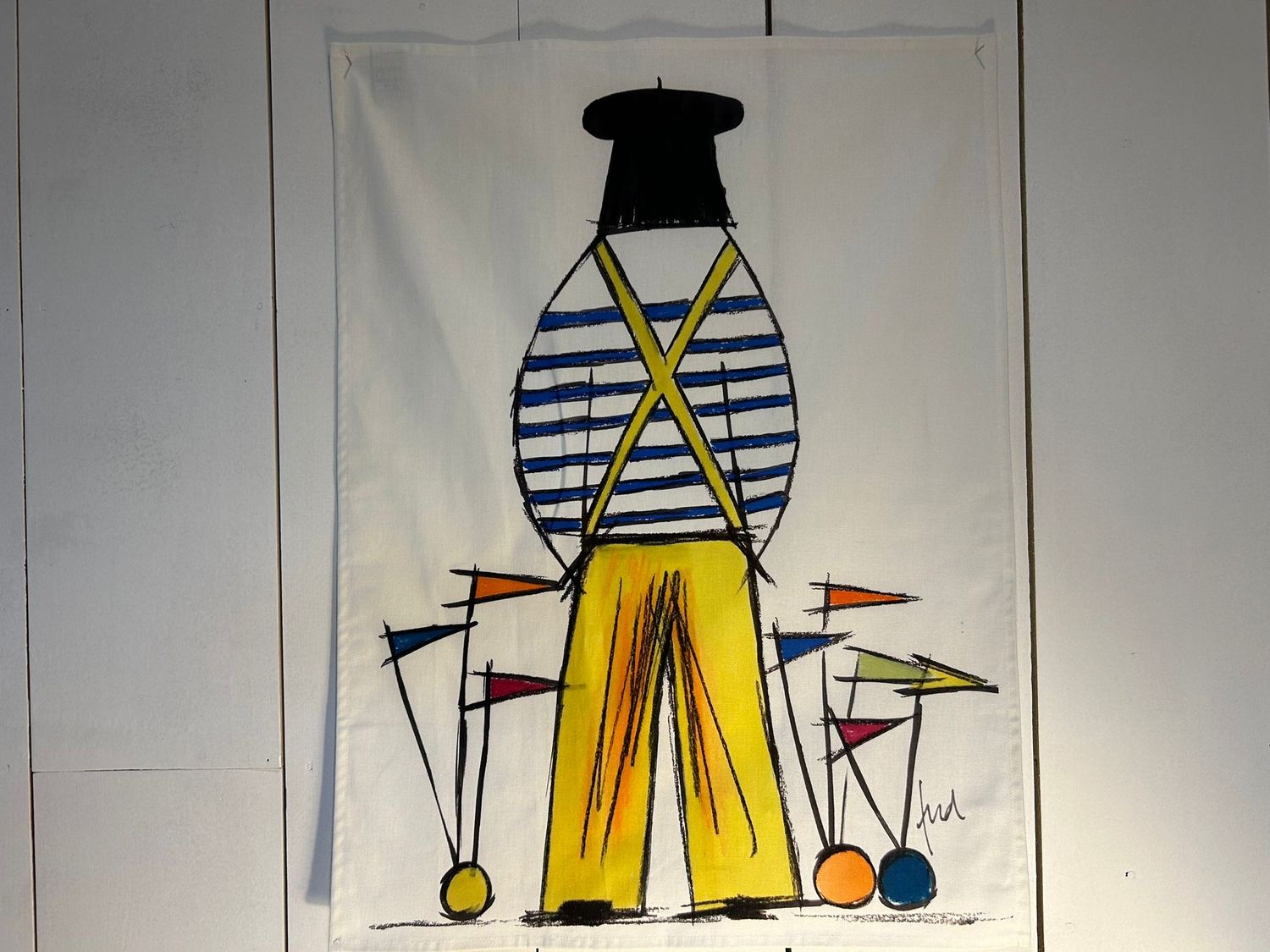 TORCHON "PÊCHEUR MARINIERE" - FRED