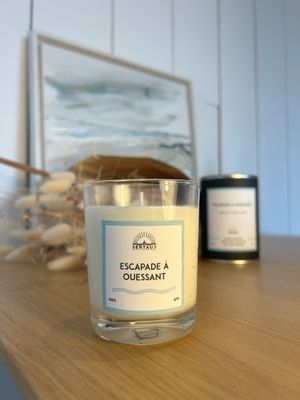 BOUGIE PERSONNALISÉE "ESCAPADE A OUESSANT" BOUGIE PERSONNALISÉE "ESCAPADE A OUESSANT"