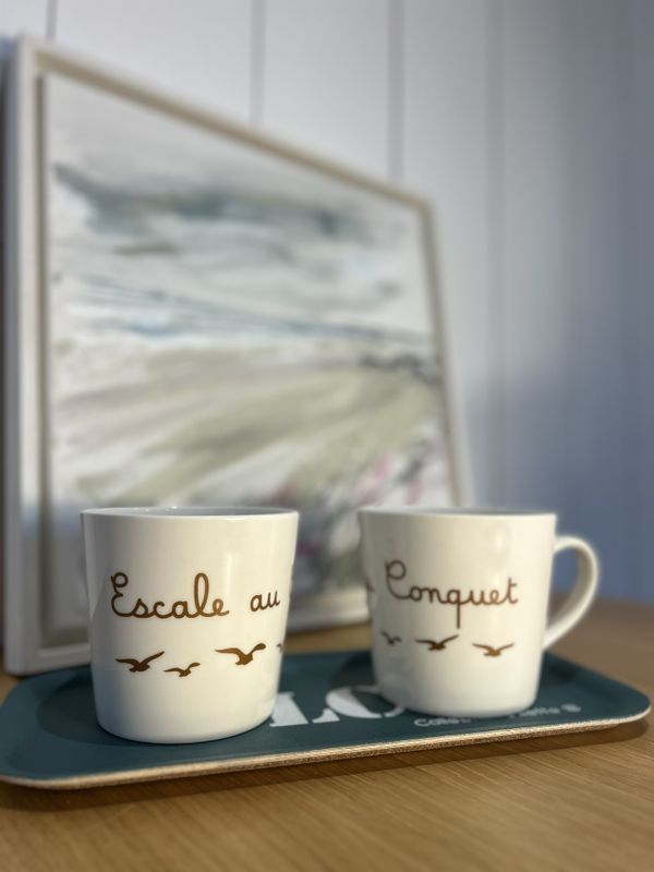 MUG DÉJEUNER "ESCALE AU CONQUET"