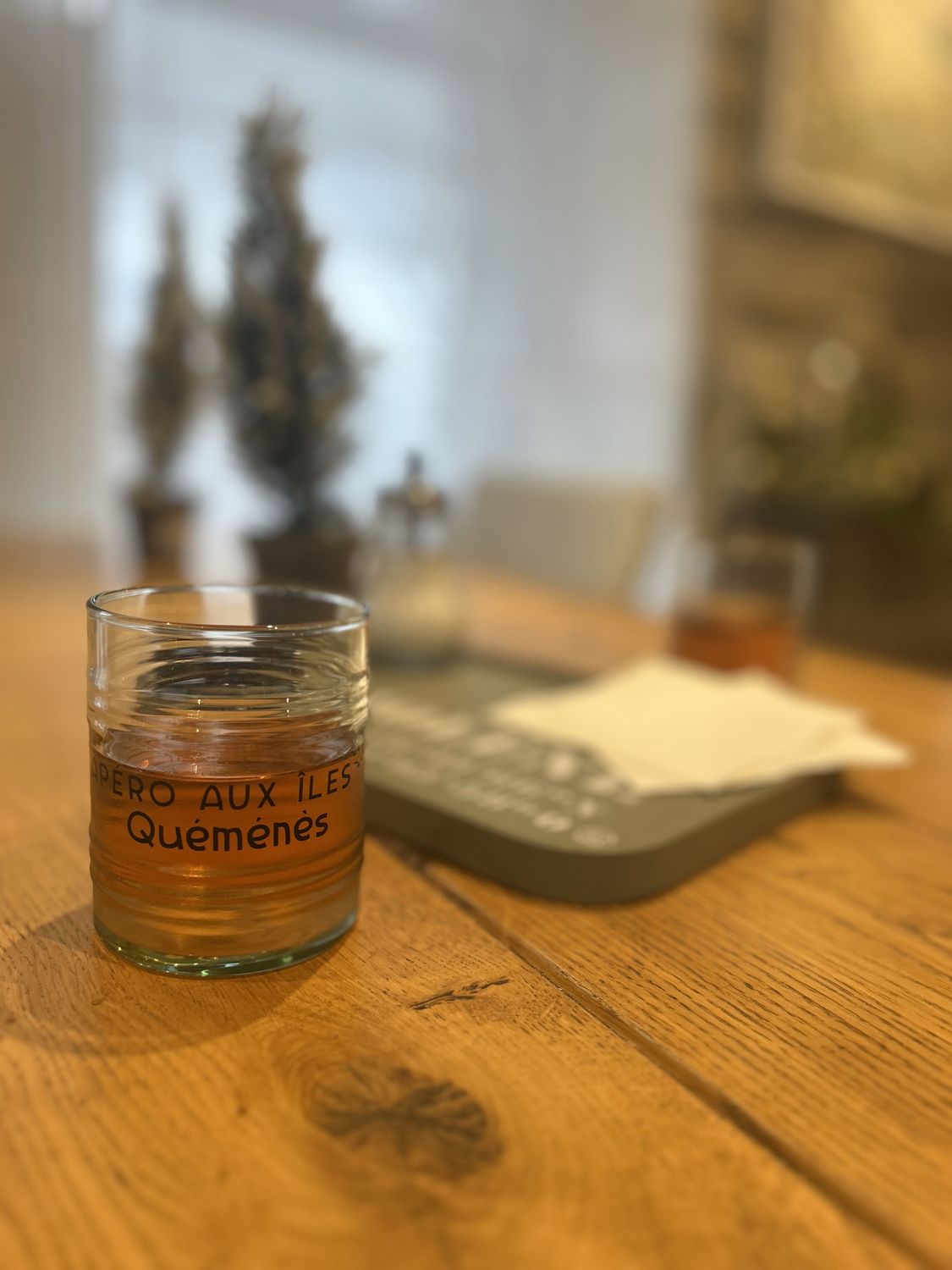 VERRES X4 PERSONNALISÉS "APÉRO AUX ÎLES"