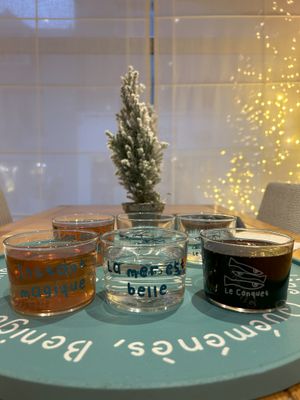 VERRES / VERRINES X6 "LE CONQUET"