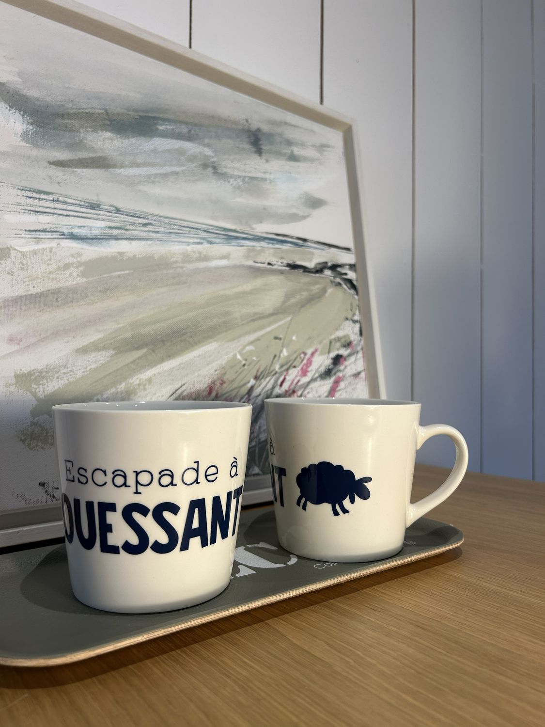 MUG DÉJEUNER "ESCAPADE À OUESSANT"