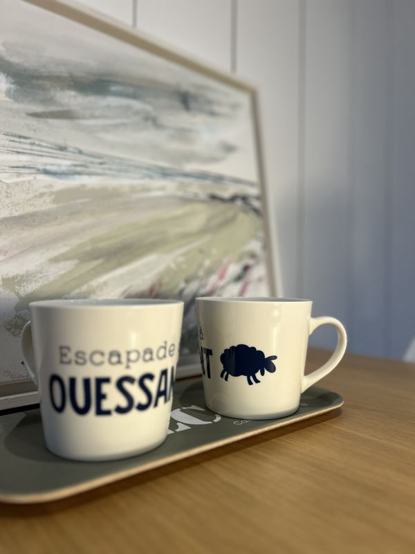 MUG DÉJEUNER "ESCAPADE À OUESSANT"