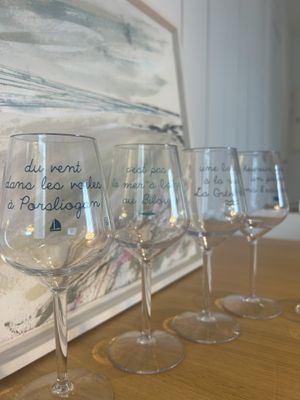 VERRES A VIN EN PLASTIQUE X6 PERSONNALISÉS