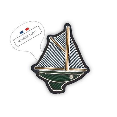 BROCHE VOILIER SAINT GERMAIN